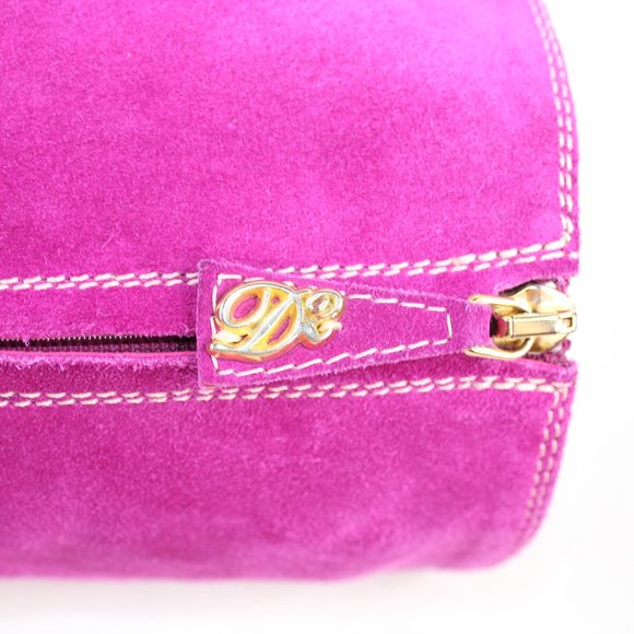 Dsquared2 Pink Leather Knee High Full Zip Boots #137 - Picture 9 of 13